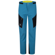 Pantaloni softshell bărbați Montura Ritmo Pants albastru SteelBlue/SunnyLime