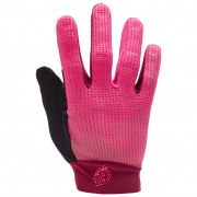 Mănuși de ciclism copii Silvini Calvi roz/violet