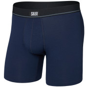 Boxeri bărbați Saxx Essential Cotton Boxer Brief Fly albastru maritime