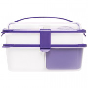 Cutie pentru gustări Omada Sanaliving Box Set violet