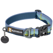 Zgardă pentru câini Ruffwear Crag™ Collar albastru/violet Alpine Dawn