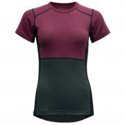 Tricou funcțional femei Devold Lauparen Merino 190 T-Shirt Wmn gri/violet