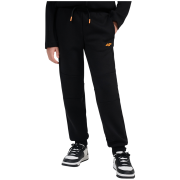 Pantaloni jogging copii 4F Trousers Cas M1766 Deep Black negru Deep Black