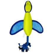 Jucărie pentru câini Nerf Dog Launching Duck 42cm albastru/galben modrá