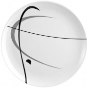 Farfurie Brunner Dinner plate ø 25 cm White alb/negru