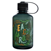 Sticlă Nalgene Narrow Mouth Wild Expressions 500 ml verde Jade 'Learn 2 Grow'