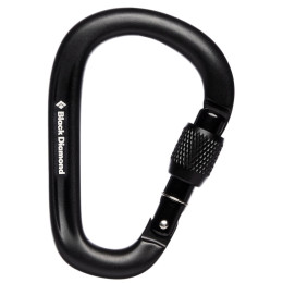 Carabinieră Black Diamond Pearlock Screwgate negru black