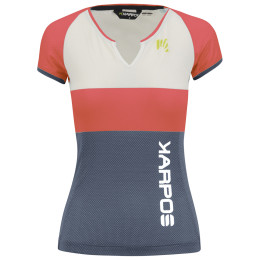 Tricou femei Karpos Moved Evo W Jersey gri/roșu