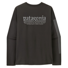 Tricou bărbați Patagonia M's L/S Cap Cool Daily Shirt - Hut Tripper negru Black