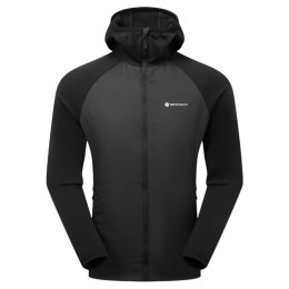 Geacă de iarnă bărbați Montane Sirocco Lite Hoodie negru BLACK