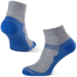 Șosete Zulu Merino Lite albastru/gri blue/grey