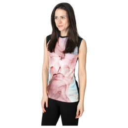 Maiou femei Drexiss Full Marble Coolmax negru/roz