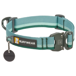 Zgardă pentru câini Ruffwear Top Rope™ Collar verde River Rock Green