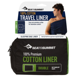 Inserție pentru sacul de dormit Sea to Summit Cotton Double