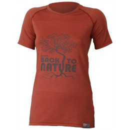 Dámské funkční triko Lasting Back cărămiziu