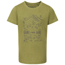 Tricou copii Alpine Pro Nogero Green Oasis verde GREEN OASIS VARIANTA PA