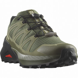 Încălțăminte bărbați Salomon Speedcross Peak verde Olive Night / Deep Lichen Green / Black