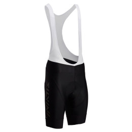 Pantaloni scurți de ciclism bărbați Silvini Suelo Bib negru/alb