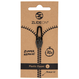 Accesorii pentru voiaj ZlideOn Plastic Zipper L negru