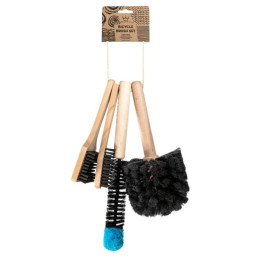 Perie de curățat Peaty´s Bicycle Brush Set maro/negru