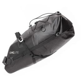 Borsetă pentru bicicletă Cyclite Saddle Bag negru černá