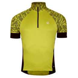 Tricou de ciclism bărbați Dare 2b Stay The Course IIII galben