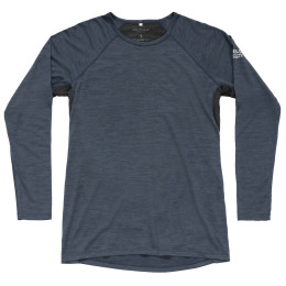 Tricou termic bărbați Devold Endurance Merino 130 Shirt Man albastru închis Night