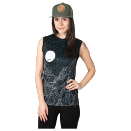 Maiou femei Drexiss Full Diamond Beach Black Coolmax negru/alb