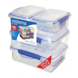 Cutie pentru mâncare Sistema Ten Pack Sw Transparent