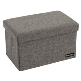 Taburet cu spațiu de depozitare Outwell Cornillon L Seat & Storage gri