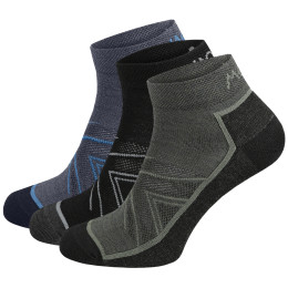 Șosete MOOA Merino Adventure Low 3-pack culori mix Mix