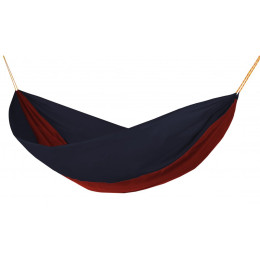 Hamac Double albastru închis-roșu; albastru închis
