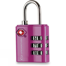 Lacăt Lifeventure TSA Combi Lock roz Pink