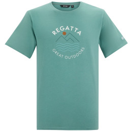 Tricou bărbați Regatta Cline IX albastru Arctic