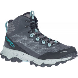 Încălțăminte turistică femei Merrell Speed Strike Mid Gtx gri/albastru