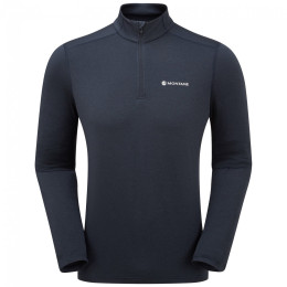 Tricou funcțional bărbați Montane Dart Xt Zip Neck albastru închis