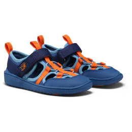 Sandale copii Affenzahn Sandal Vegan Roughy albastru Elephant