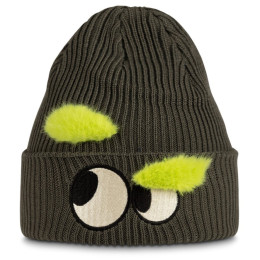 Căciulă copii Buff Knitted Beanie Fun verde Eyes Beetle Green