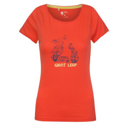 Tricou femei Rafiki Jay de coral hot coral