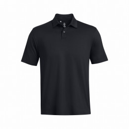 Tricou funcțional bărbați Under Armour T2G Polo Lb negru Black/White