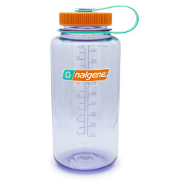 Sticlă Nalgene Wide Mouth Sustain 1l gri/portocaliu