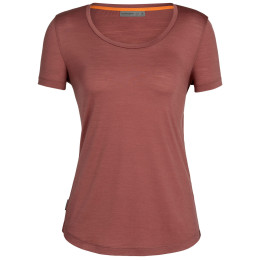 Tricou femei Icebreaker Women Sphere II SS Scoop Tee roșu