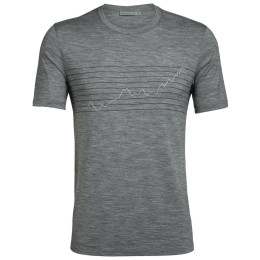 Tricou bărbați Icebreaker SS Crewe Global Heat Index