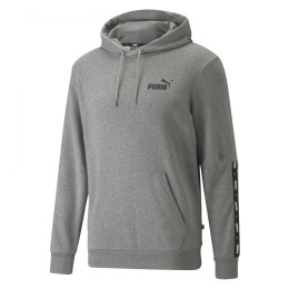 Hanorac bărbați Puma ESS+ Tape Hoodie TR gri