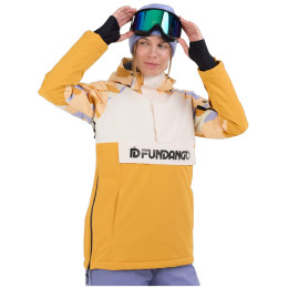 Geacă de iarnă femei Fundango Birch ECO Logo Anorak galben/violet corn cloud