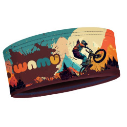 Bentiță WAMU Mountain Bike portocaliu/albastru