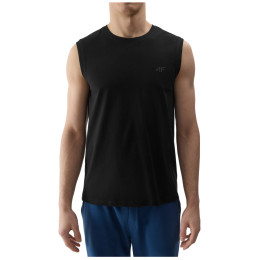 Maiou bărbați 4F Sleeveless M075 negru Black