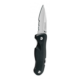 Cuțit Leatherman Crater C33LX Negru/Argintiu