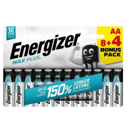 Baterie Energizer Max Plus AA/12 8+4 argintiu
