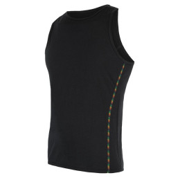 Maiou funcțional pentru bărbați Sensor Merino Air negru černá